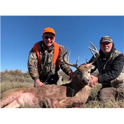 5 Day Wyoming Trophy Whitetail Rut Hunt on the Lisco Ranch for One Hunter Jack Cassidy