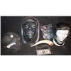 Image 1 : SLEEPY HOLLOW MOLOCH BLACK MASK COWL & CLAWS