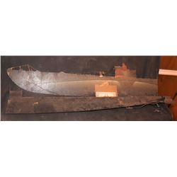 SUBMARINE ANTIQUE FILMING MINIATURE WWII TYPE