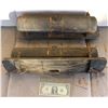 Image 1 : TRAINS TANKER CARS WOOD ANTIQUE FILMING MINIATURES PAIR