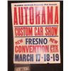 Image 1 : ZZ-CLEARANCE VINTAGE AUTORAMA POSTER SIGNED BY BLACKIE GEJEIAN