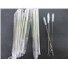 Image 1 : New set of 8 Stanless Steel Straws with cleaning rods / 8 straws 4 cleaners