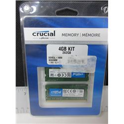 Crucial Memory Kit 4gb 2x2 Kit DDR3L  1600