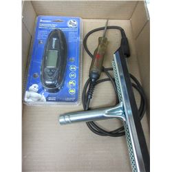 Mac Voltage tester / Digital Tire Pressure Gauge / New windshield squeegee