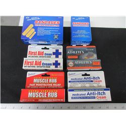 New Bundle of First Aid Items / Creams & Bandages / great value bundle
