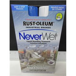 New Rust-Oleum Industrial Never Wet Liquid Repelling Treatment/ Protects