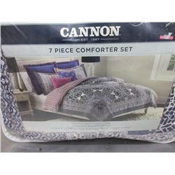 New KING 7 piece Comforter set