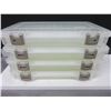 Image 1 : 4 New Plano Tackle/Fishhook Storage Trays with adjustable dividers