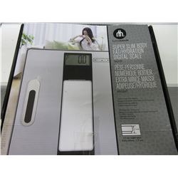 New super slim body fat/hydration Digital Scale