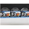 Image 1 : 3 New packs of 4 Force F:5 Razor Blades Cartridges with lube strip