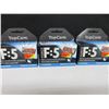 Image 1 : 3 New packs of 4 Force F:5 Razor Blades Cartridges with lube strip