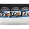 Image 1 : 3 New packs of 4 Force F:5 Razor Blades Cartridges with lube strip