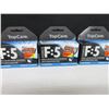Image 1 : 3 New packs of 4 Force F:5 Razor Blades Cartridges with lube strip