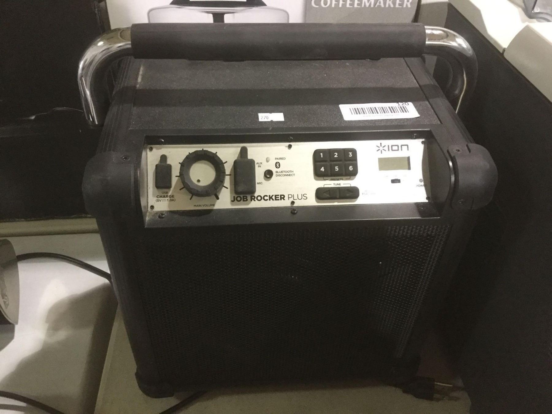 ION Job Rocker Plus bluetoothspeaker