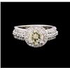 Image 2 : 2.25 ctw Diamond Ring - 14KT White Gold