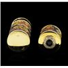 Image 3 : 43.15 ctw Sapphire and Ruby Perfume Bottle Holder - 18KT Yellow Gold