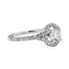 Image 1 : 0.67 ctw Diamond Ring - 14KT White Gold