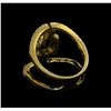 Image 3 : 2.40 ctw Black Diamond Ring - 14KT Yellow Gold