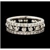 Image 1 : 1.00 ctw Diamond Ring - 14KT White Gold