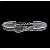 Image 1 : 0.37 ctw Diamond Bracelet - 14KT White Gold