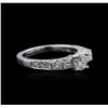 Image 1 : 18KT White Gold 1.21 ctw Diamond Ring