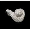 14KT White Gold 1.06 ctw Diamond Ring