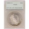 Image 1 : 1880-S $1 Morgan Silver Dollar Coin PCGS MS65 Old Green Rattler