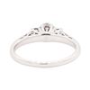 Image 3 : 0.18 ctw Diamond Ring - 14KT White Gold