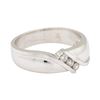 Image 1 : 0.20 ctw Diamond Ring - 14KT White Gold