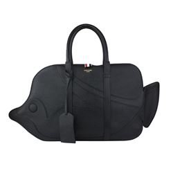 THOM BROWNE Pebble Grain Trigger Reef Fish Bag