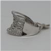 Image 3 : 14K White gold Multi Layer Diamond ring  (11.28.2018 8-6)