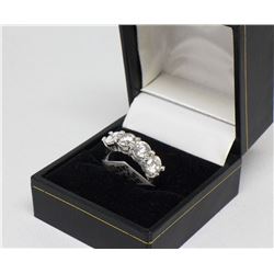 14k White gold DIamond Ring