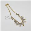 Image 6 : 18K Yellow, White Gold Necklace , Bracelet Set
