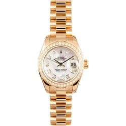 Pre-owned Rolex Date Just