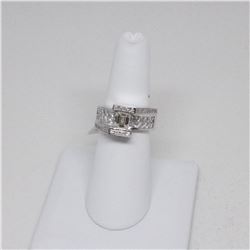 18K White gold DIamond Ring -4