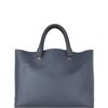 Image 1 : Chloé Baylee Two-tone 'baylee' Black/Grey Leather Tote