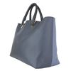 Image 2 : Chloé Baylee Two-tone 'baylee' Black/Grey Leather Tote