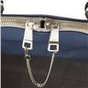 Image 5 : Chloé Baylee Two-tone 'baylee' Black/Grey Leather Tote