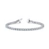 Image 1 : 6 1/4 ct tw Diamond 14K W/Y/R Gold  Bracelet 9.34gm