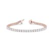 Image 3 : 6 1/4 ct tw Diamond 14K W/Y/R Gold  Bracelet 9.34gm