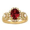 Image 1 : 2.2ct Ruby 14K Yellow Gold Ring 5.20gm