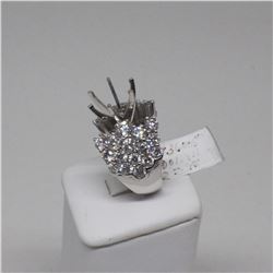 14K White gold DIamond Ring -7