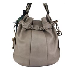 MARNI BUCKET HOBO LEATHER BAG