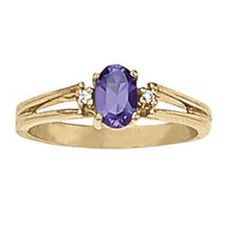 1ct Sapphire 14K Yellow Gold Ring 2.56gm