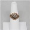 Image 1 : 14k Yellow gold DIamond Ring -6