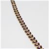 Image 2 : 14k Yellow Gold Ruby.Diamond Bracelet-3