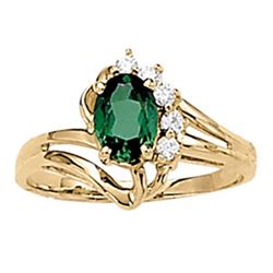 0.85ct Alexandrite 14K Yellow Gold Ring 3.19gm