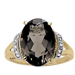 5.5ct Tourmaline 14K Yellow Gold Ring 3.71gm