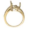 Image 2 : 5ct Ruby Treated 14K Yellow Gold Ring 3.73gm