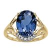 Image 1 : 7ct Tanzanite 14K Yellow Gold Ring 4.46gm